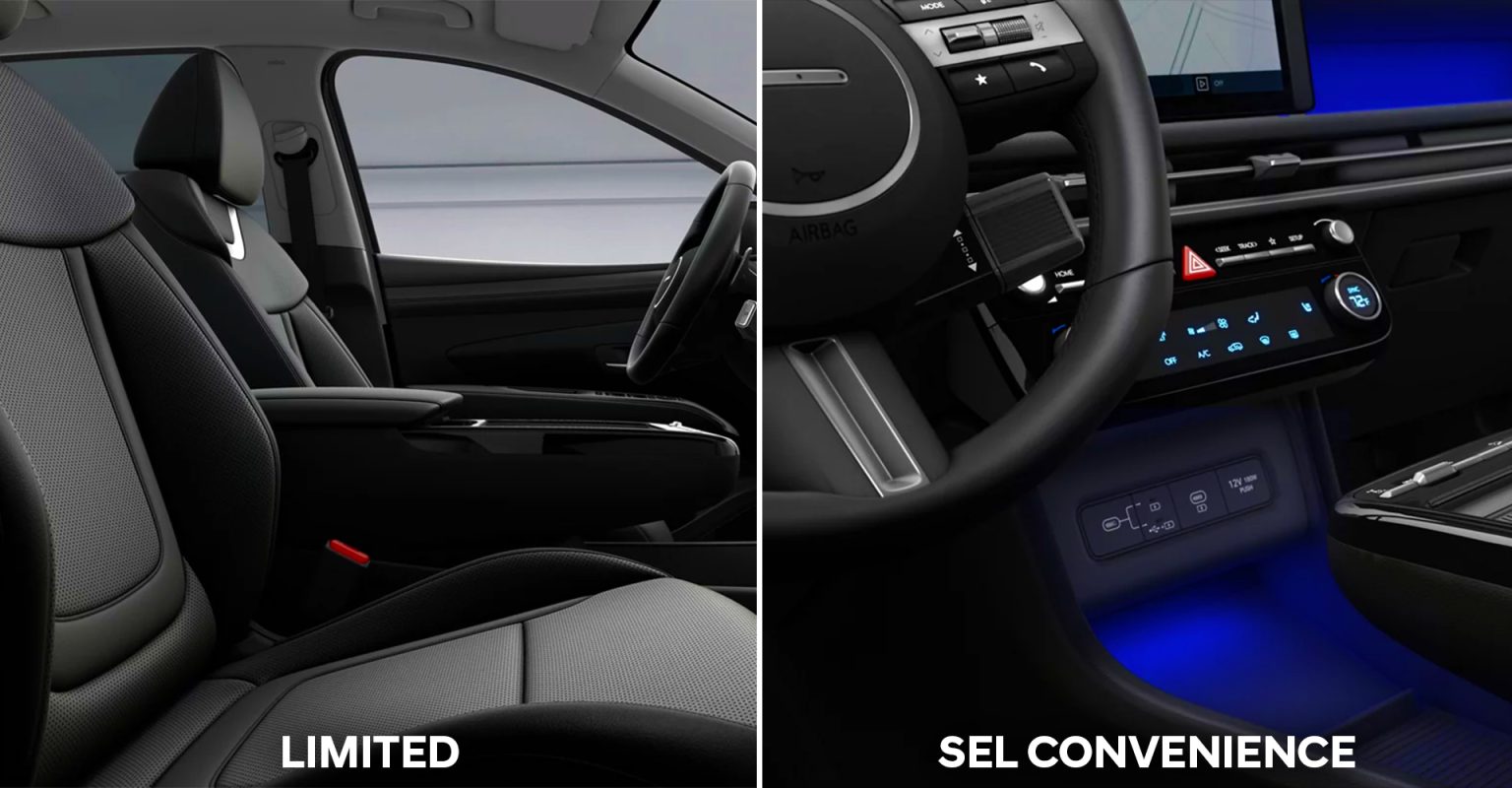 Hyundai Tucson Hybrid SEL Convenience vs. Limited – Preston Hyundai Blog