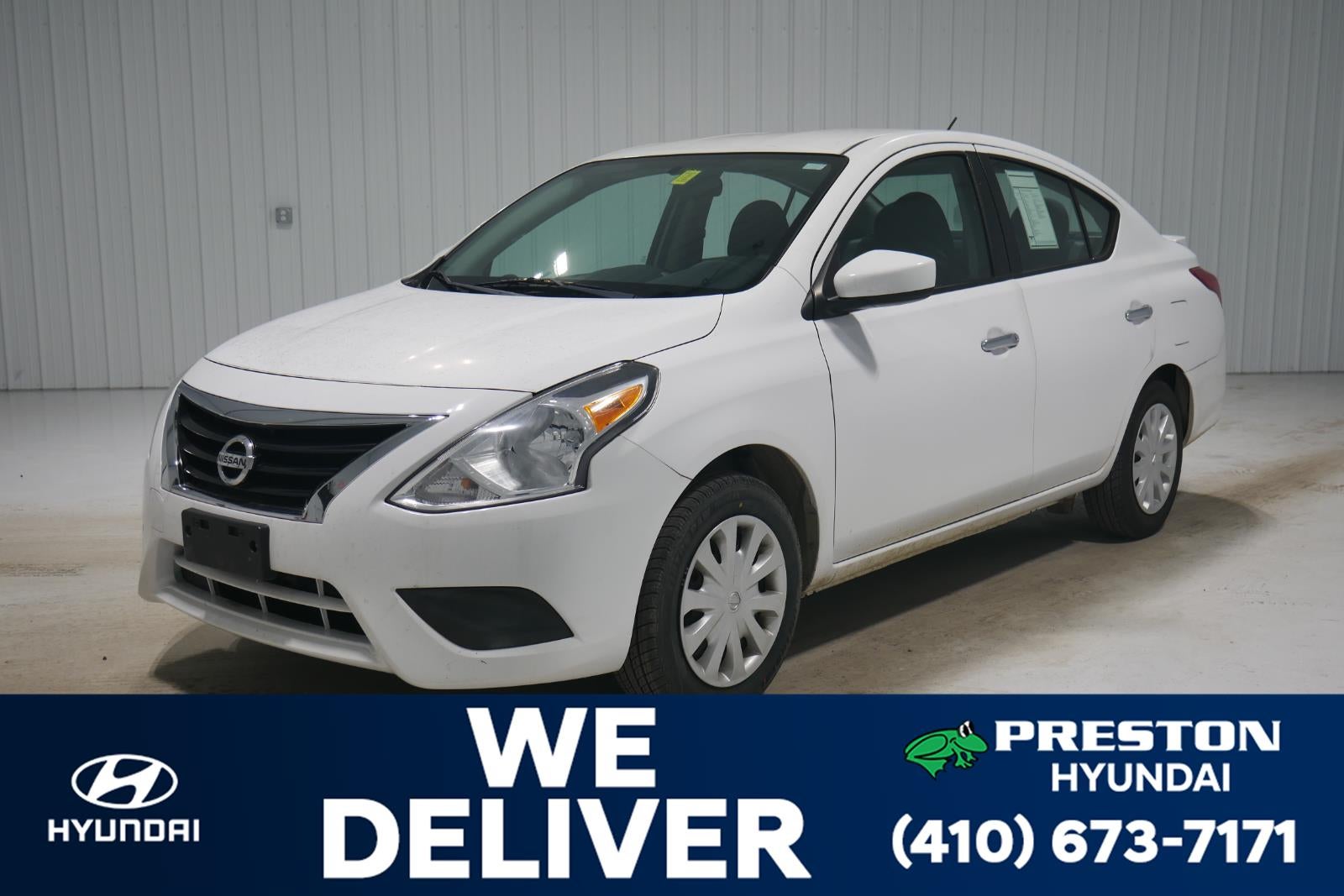2019 Nissan Versa Sedan SV