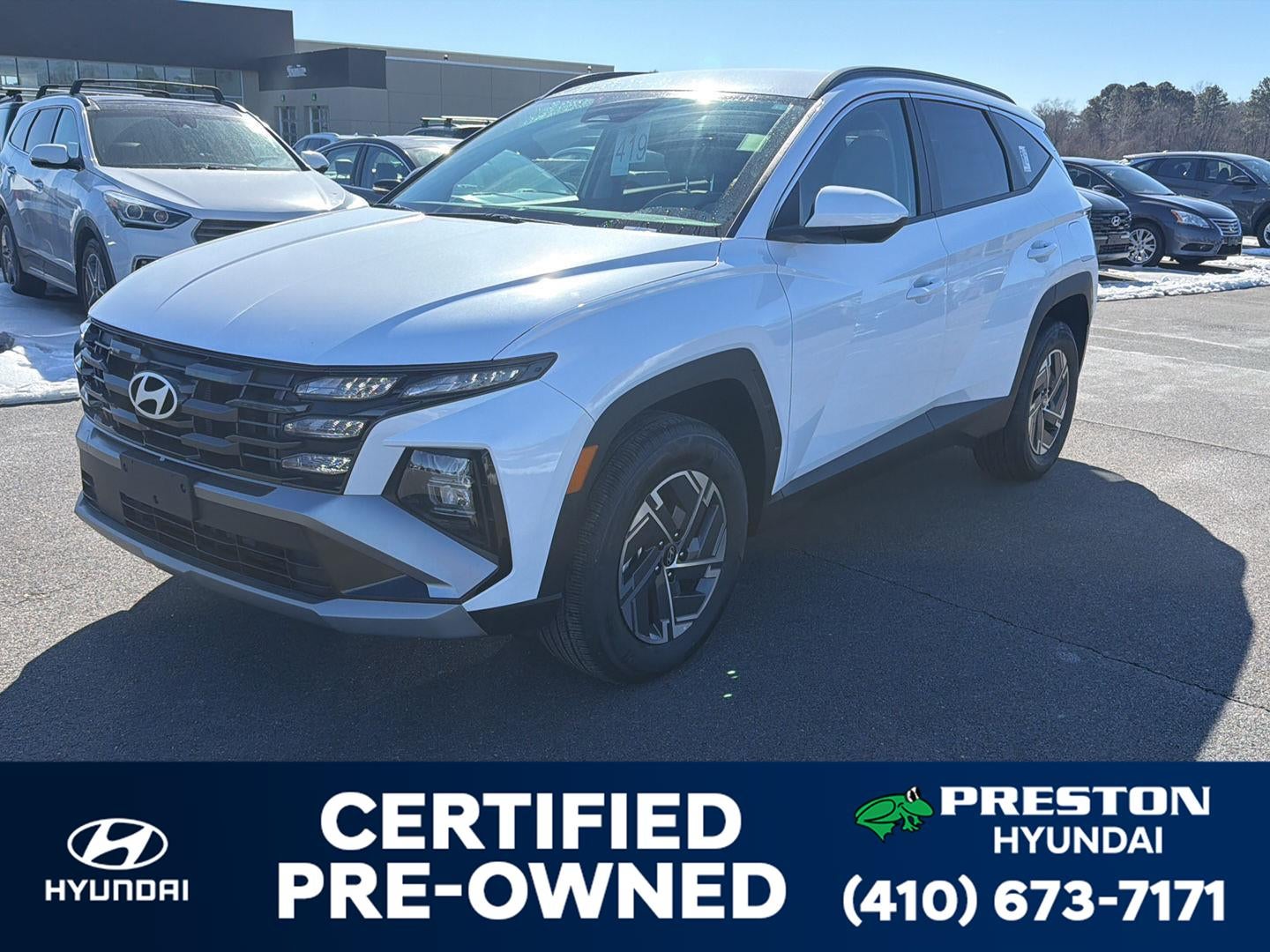 2025 Hyundai TUCSON HYBRID Blue