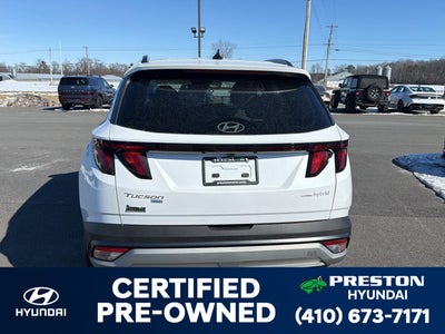 2025 Hyundai TUCSON HYBRID Blue