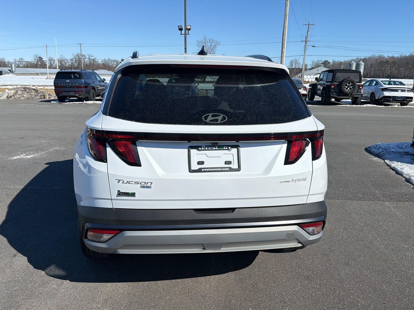 2025 Hyundai TUCSON HYBRID Blue