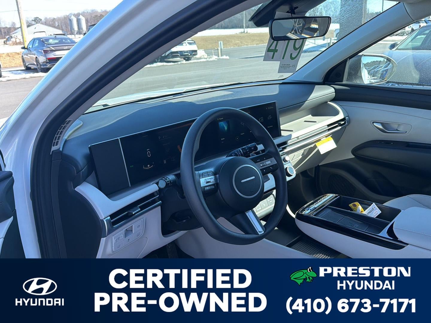 2025 Hyundai TUCSON HYBRID Blue