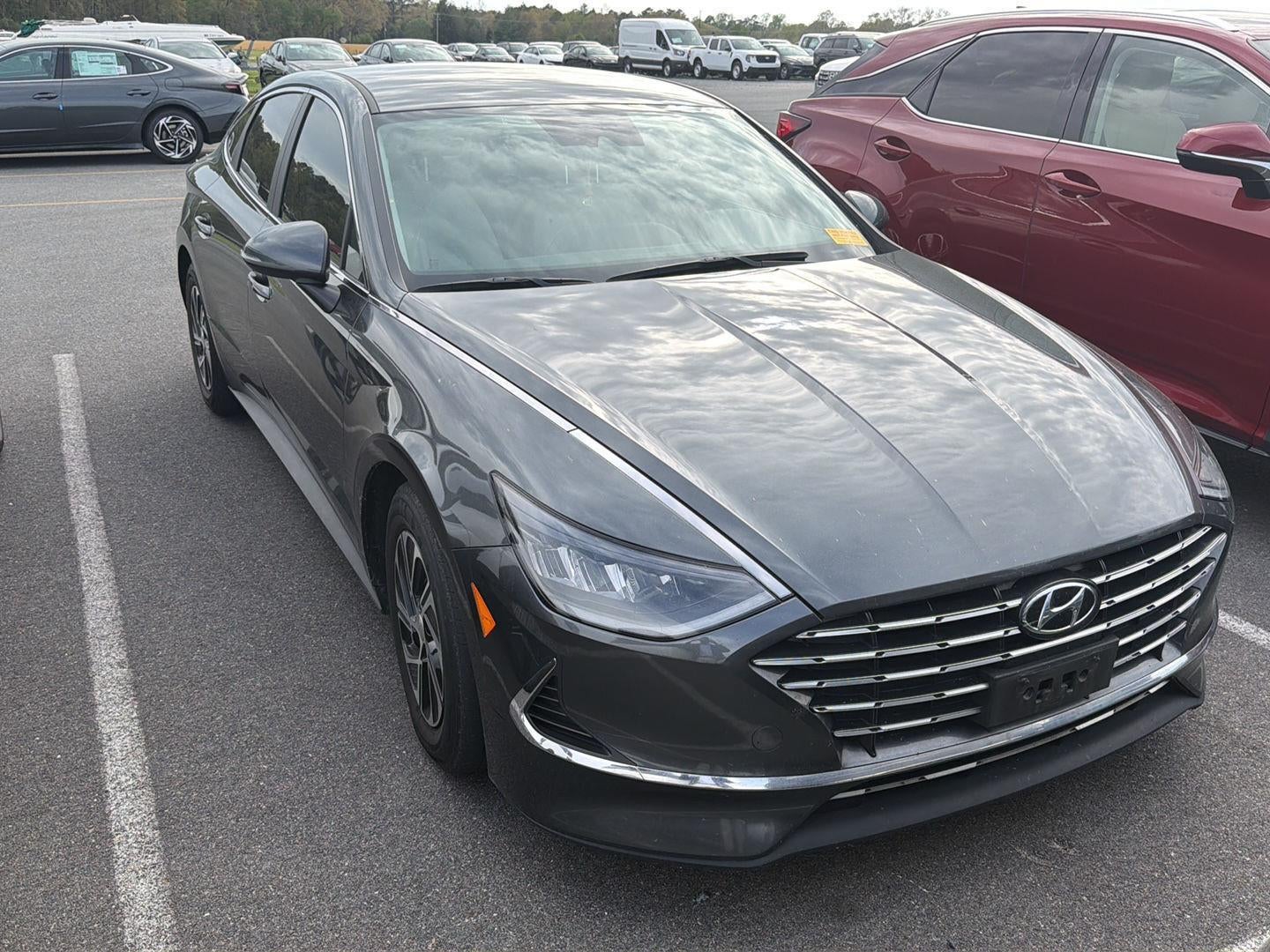 2021 Hyundai SONATA HYBRID Blue