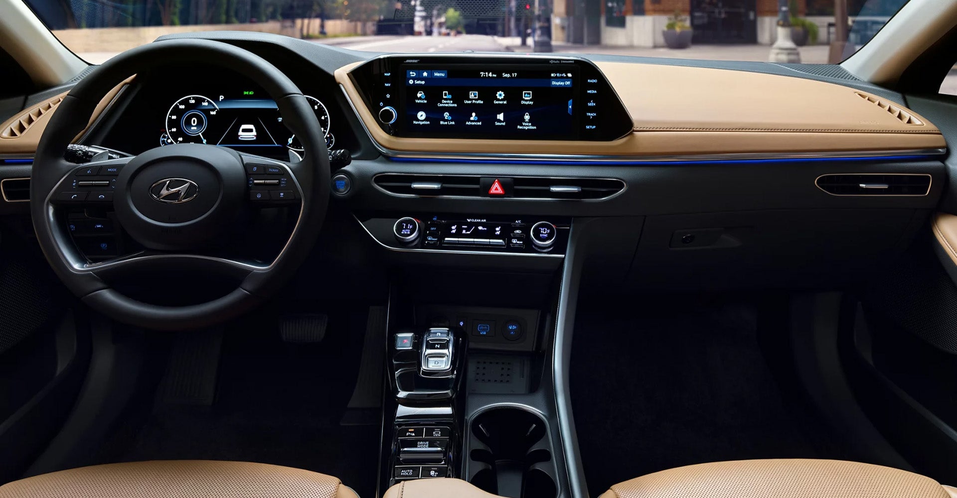 2023 Hyundai Sonata Hybrid Interior