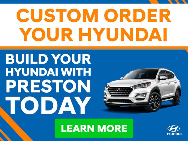 Custom Order Your Hyundai