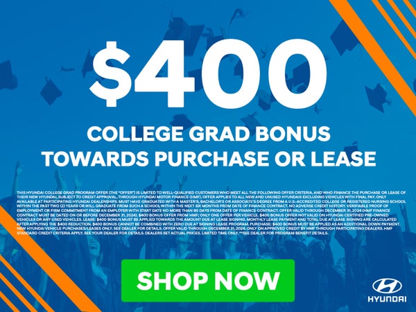 $400 College Grad Discount