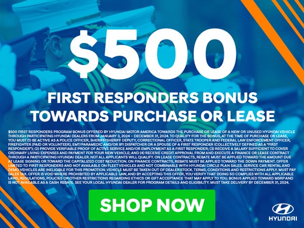 $500 First Responder Discount