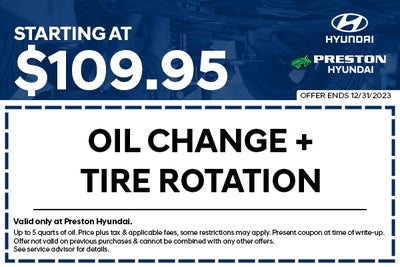 Hyundai Service & Parts Specials | Easton, MD | Preston Hyundai