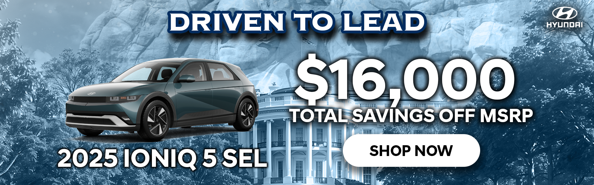 $16,00 off MSRP | 2025 Hyundai IONIQ 5