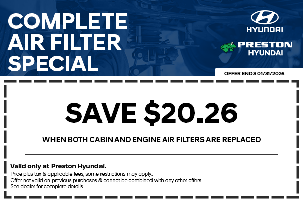 Complete Air FIlter Special