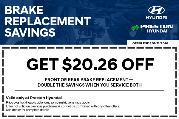 Brake Replacement Savings
