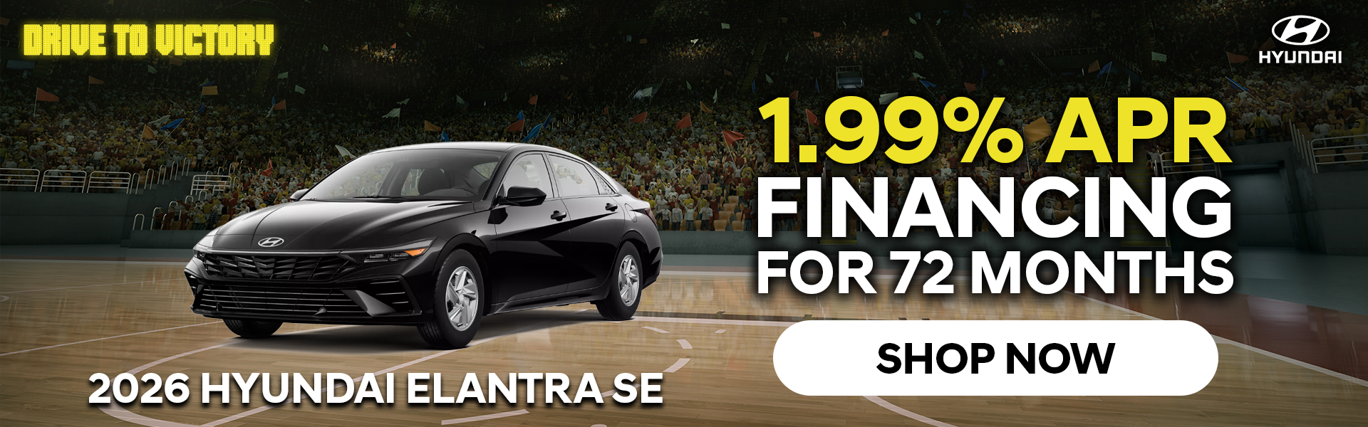 1.99% APR Financing for 72 months 