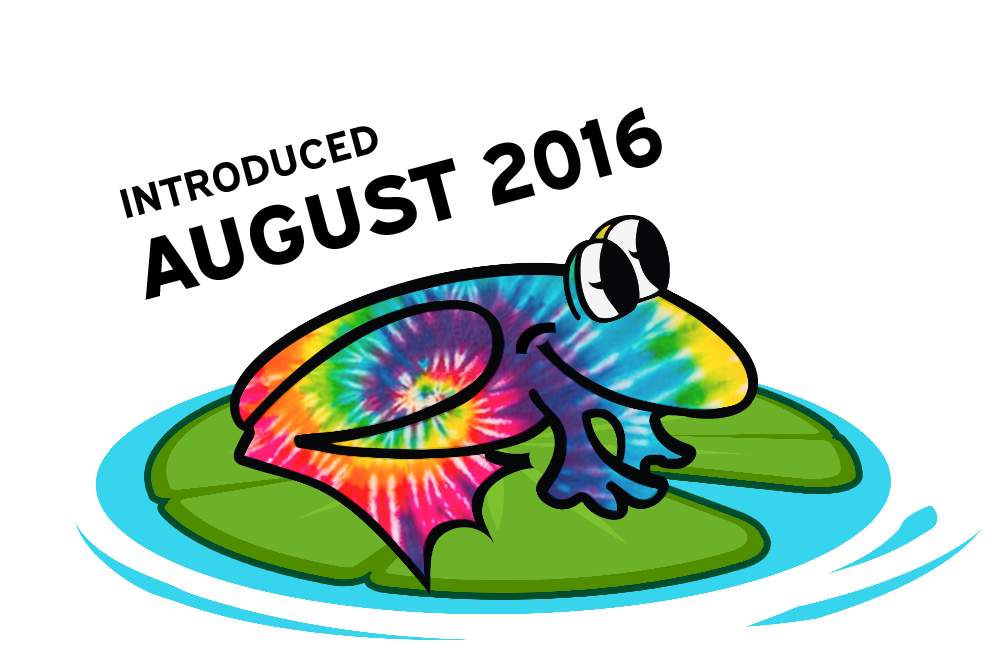 The Tie Dye Preston Frog